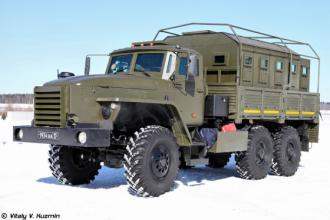 Спецверсия грузовика "Урал-4320" прошли испытания в условиях Крайнего Севера
