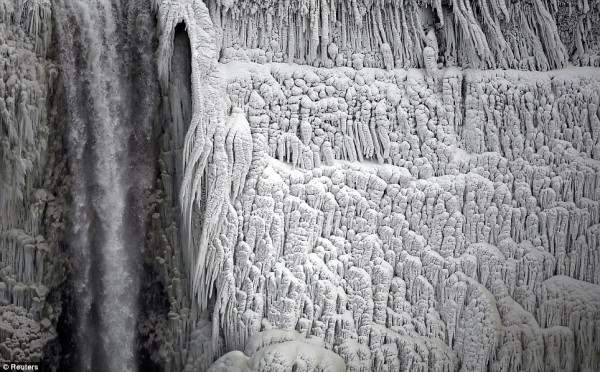 ниагарский водопад замерз3