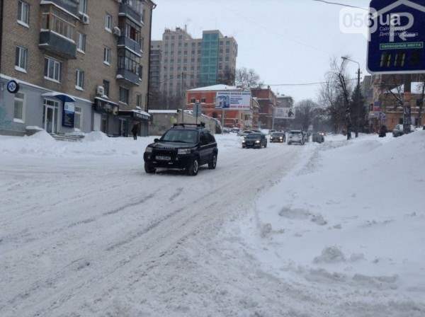 снег в днепропетровске 28 января 2014.18