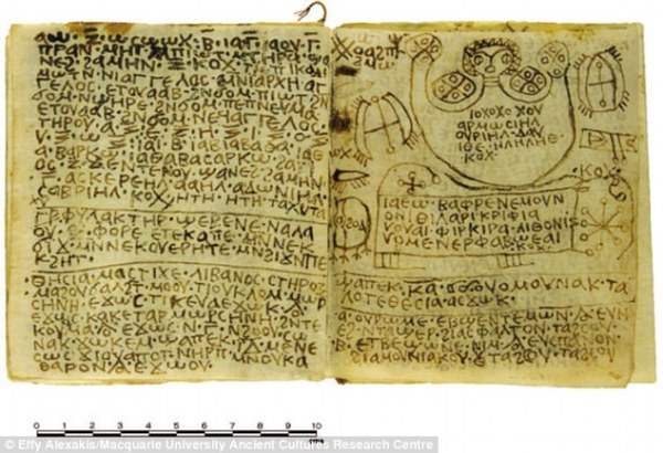 древний манускрипт