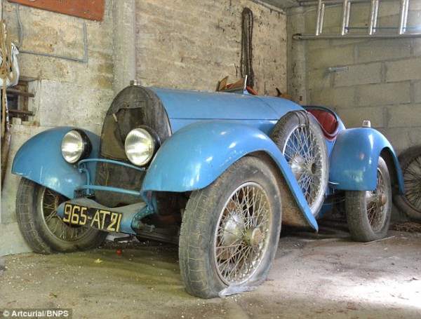 Bugatti Breshia 1925 года. Всего 12 автомобилей этой модели остались в мире.