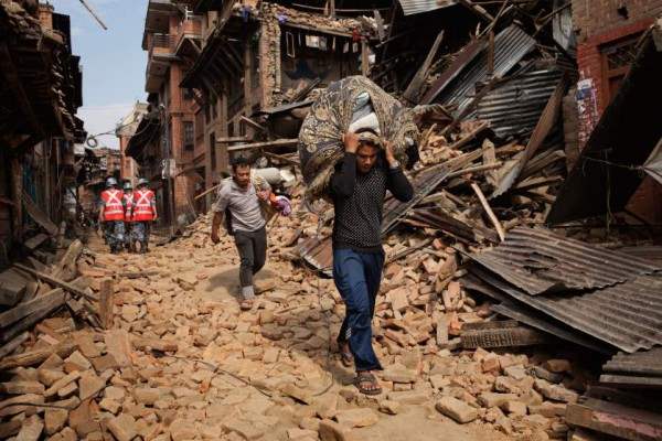 непал землетрясение3
