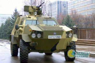 Украинские бронеавтомобили "Дозор-Б" разваливаются на испытаниях (фото)