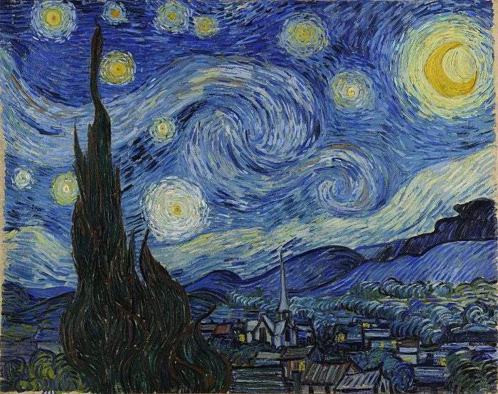 Ван Гог. Звездное небо.