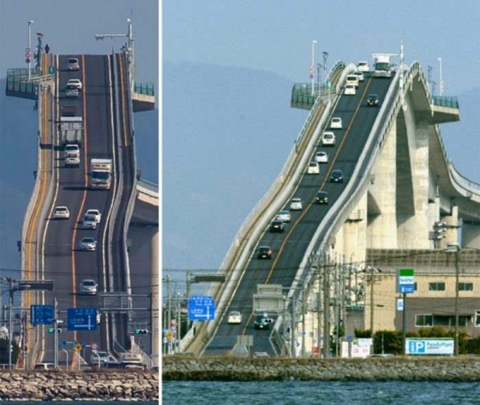 Мост Ешима Охаши, Япония