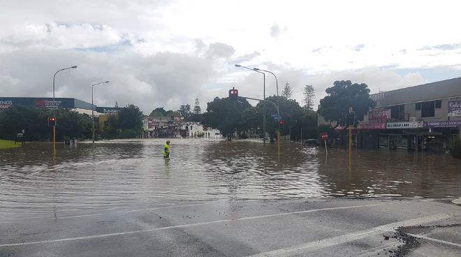 наводнение Новая Зеландия