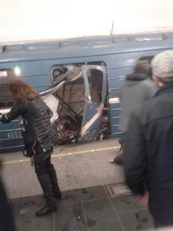 метро взрыв питер