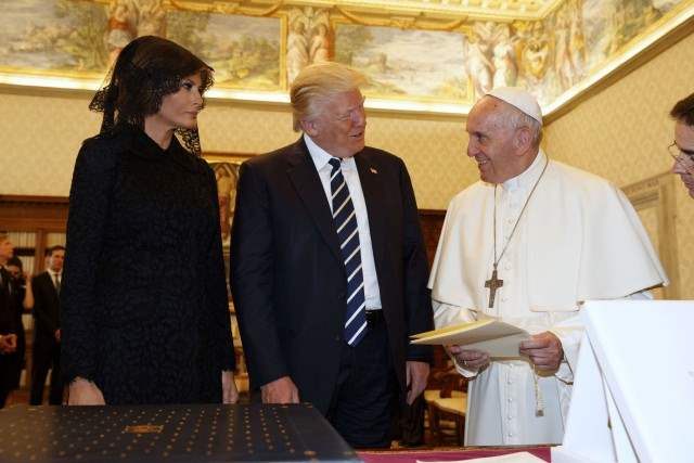 Трамп в Ватикане