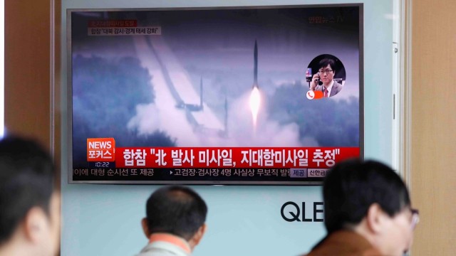 Северная Корея ракетные испытания