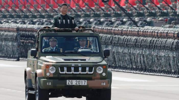 Китай военный парад