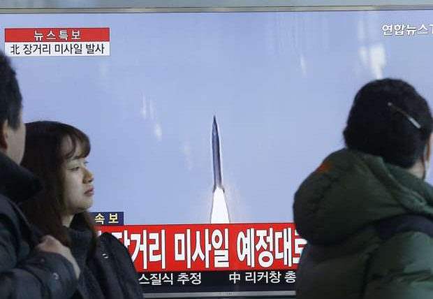 Южная Корея запуск ракет