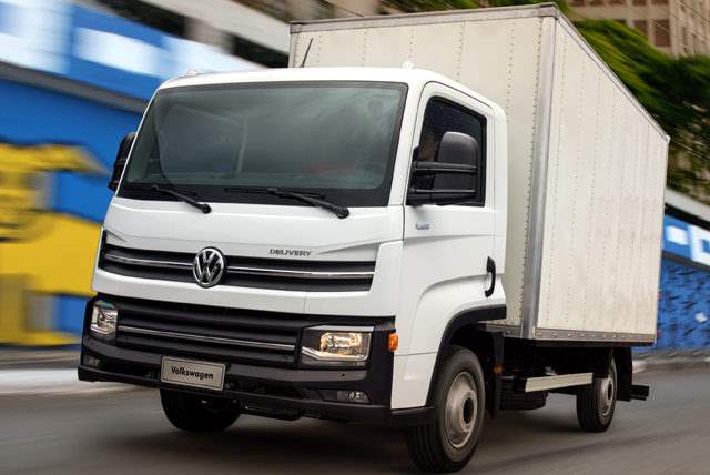 новый грузовик Volkswagen