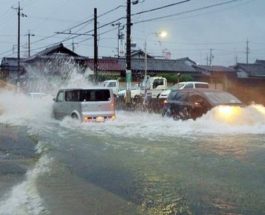 тайфун япония