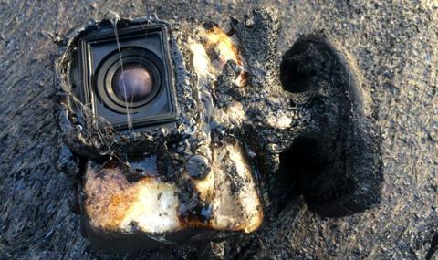 GoPro пережила лаву