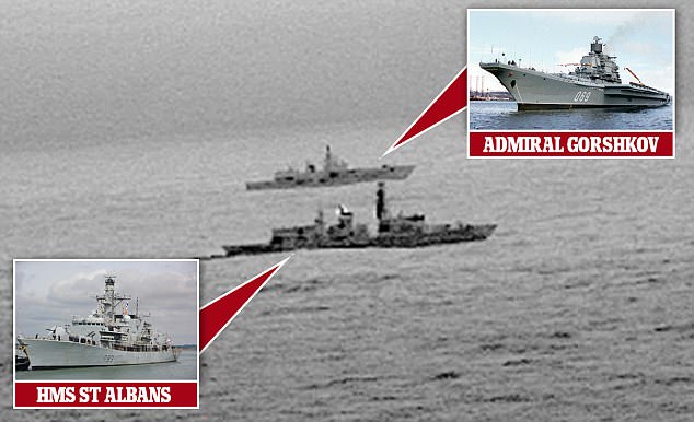 Admiral Gorshkov and HMS St. Albans
