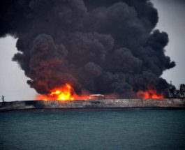 Иранский нефтяной танкер