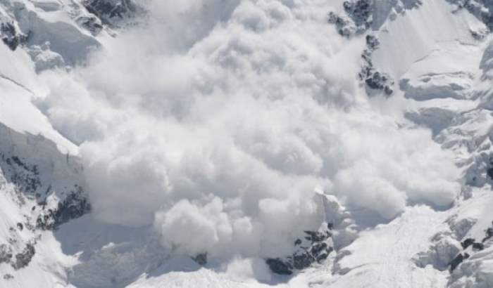 French Alps Avalanche