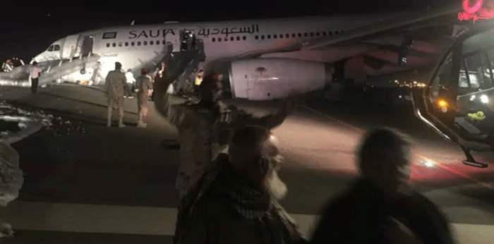 авария Saudi Airlines