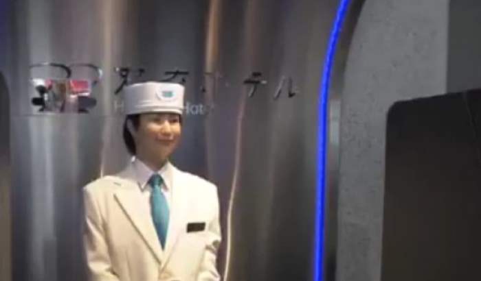 япония отель роботы