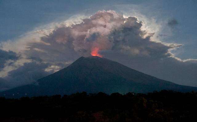 Бали вулкан