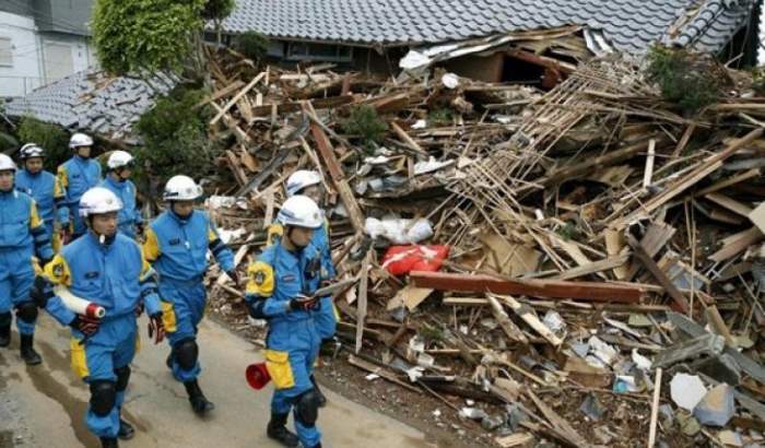япония землетрясение