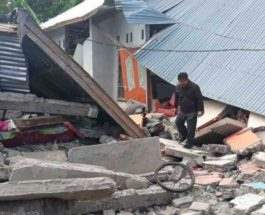 Бали землетрясение