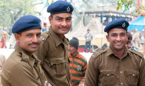 индийские полицейские