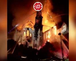 церковь сгорела