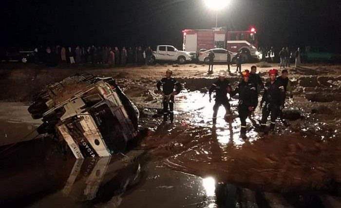 Иордания наводнение