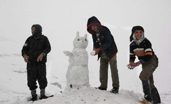 снег Кабул