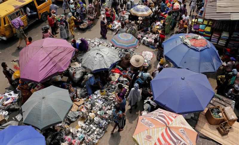 Рынок в Лагосе