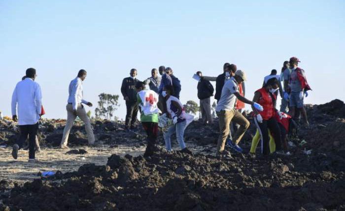 Эфиопия самолет разбился