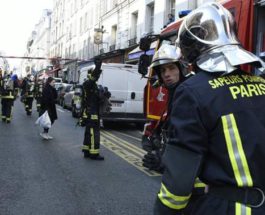 пожар в Париже