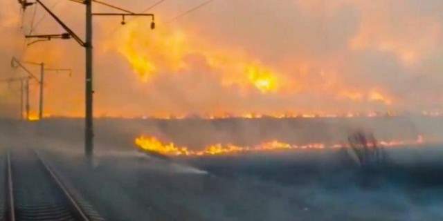 пожары в Приморском крае России