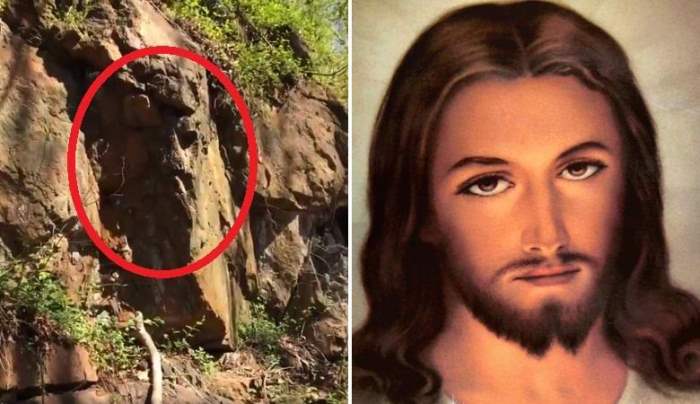 Камень лицо Христа