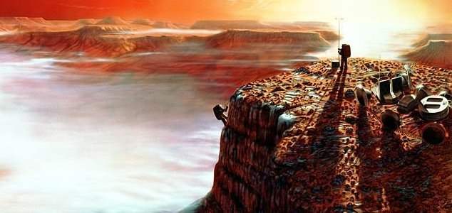 высадка на Марсе
