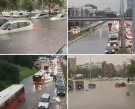 Сербия наводнение