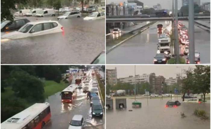 Сербия наводнение