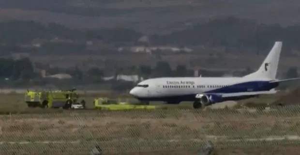 Аварийная посадка самолета в Израиле
