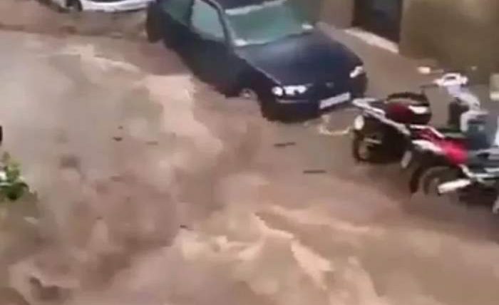 Барселона наводнение