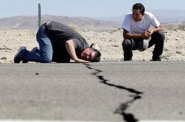 калифорния землетрясение