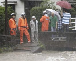 наводнение япония