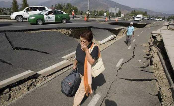 Сильное землетрясение сотрясло Чили