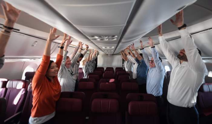 Пассажиры рейса Qantas