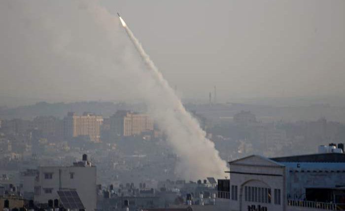 Ракета запускается из Газы