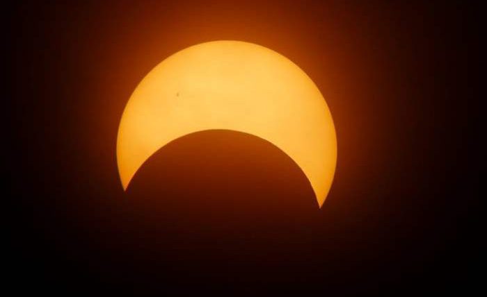 солнечное затмение