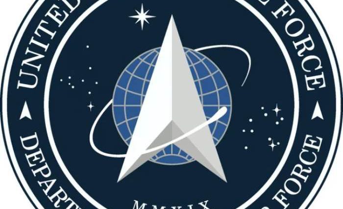 логотип Космических Сил США