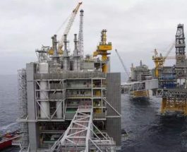 норвежская нефтяная платформа