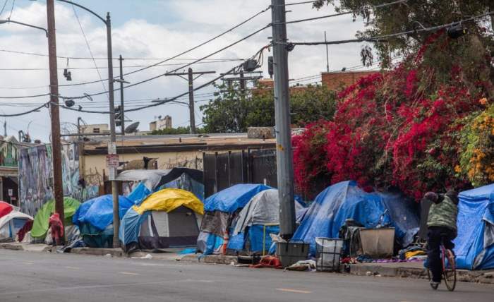 калифорния бездомные