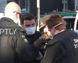 Немецкая полиция разогнала крайне правый протест